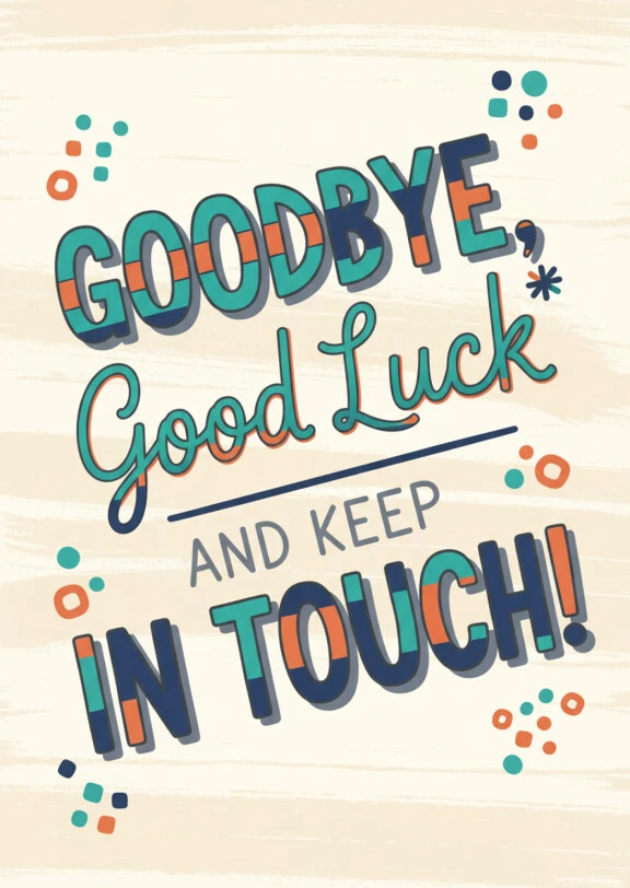 farewell